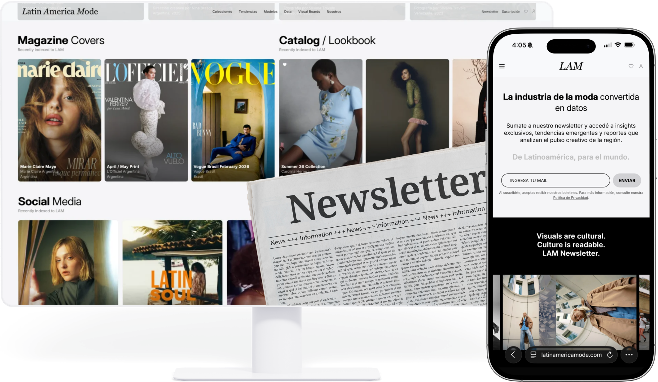 Cultural Newsletter + LAM Data